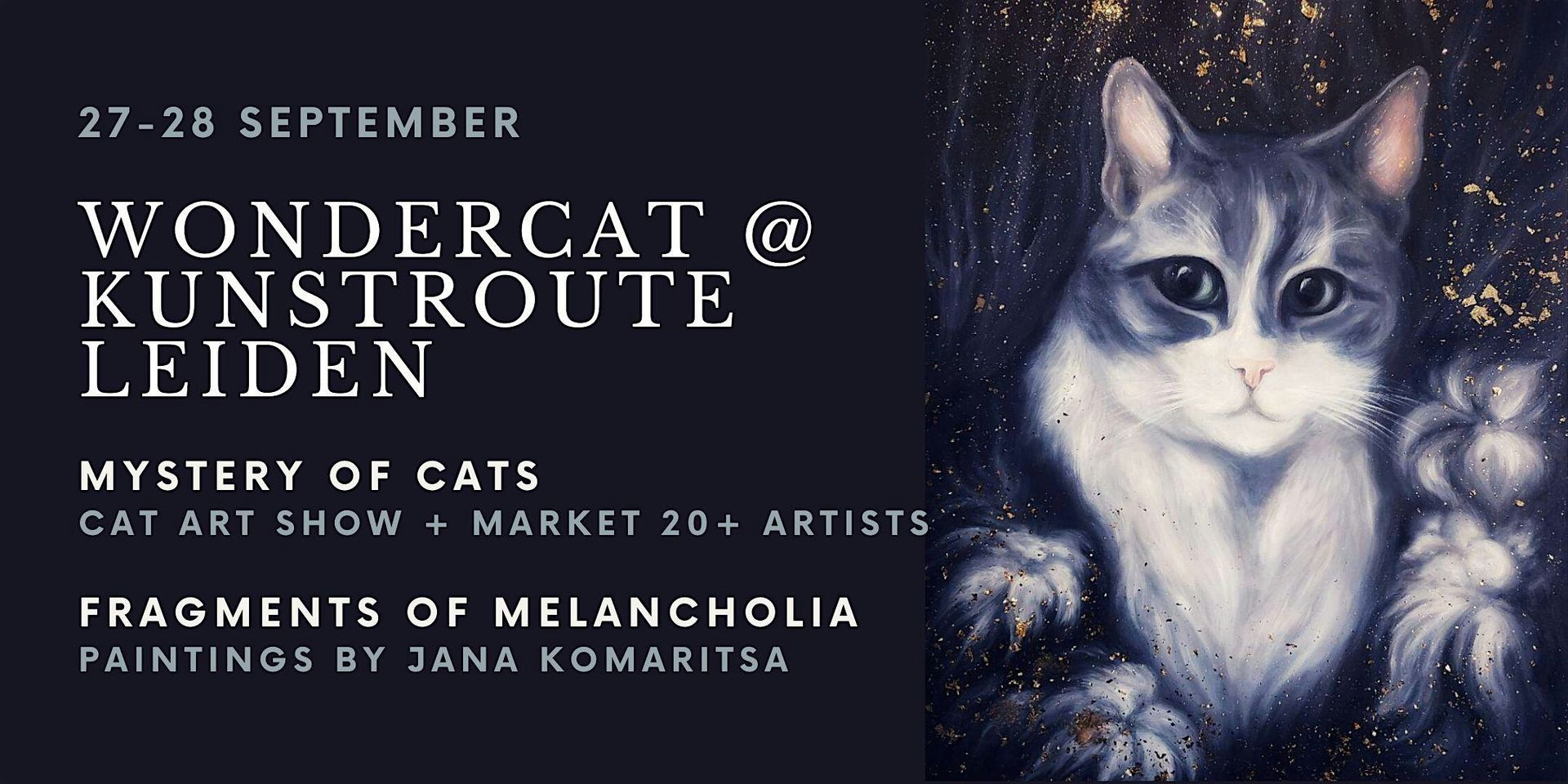 WonderCat @ Kunstroute Leiden: Cat Art Show + Market + Creative Activities