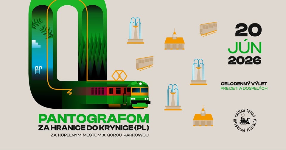 Pantografom za hranice do Krynice (PL)