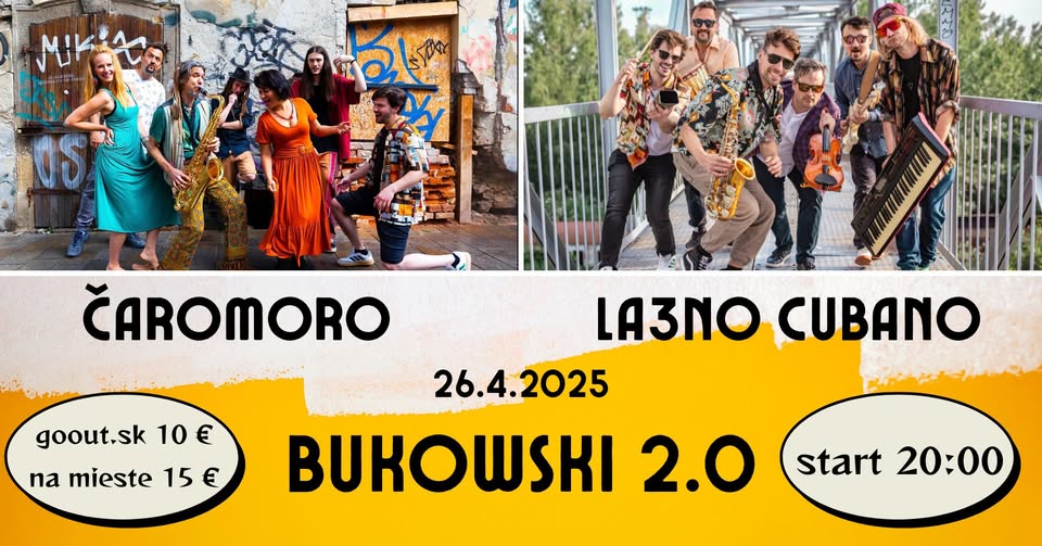 Čaromoro + La3no Cubano /Bukowski 2.0
