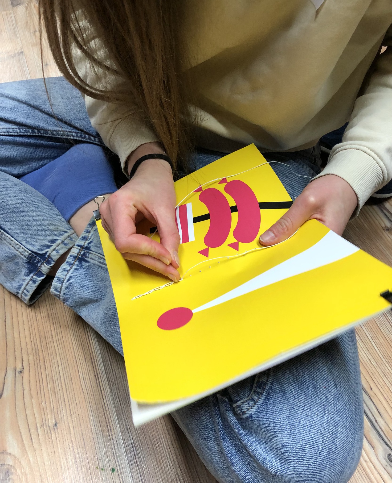 Workshop "Zošiť zošit"