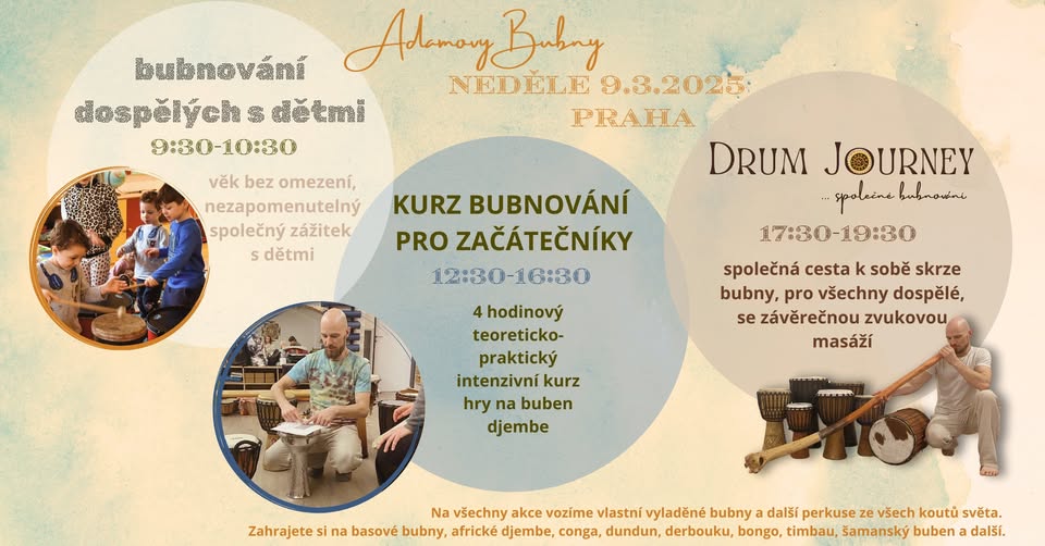 ADAMOVY BUBNY pro veřejnost Praha 9.3.2025