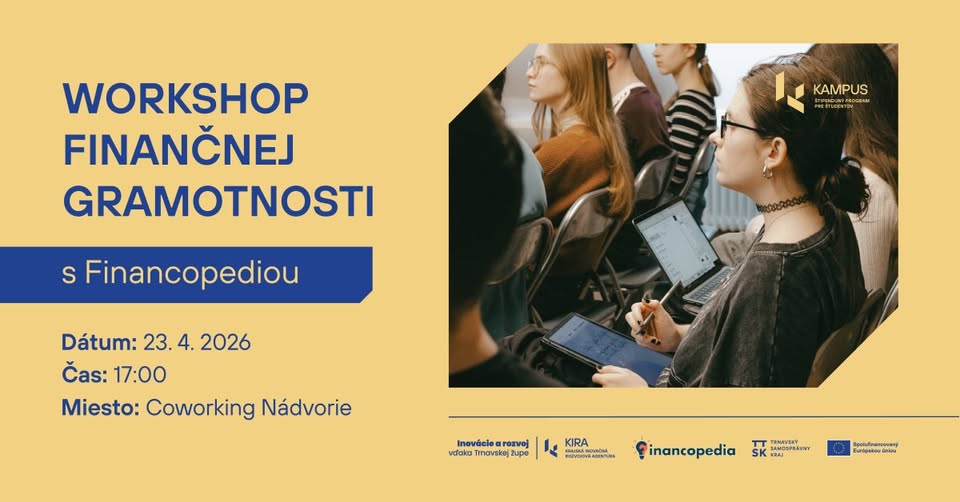 Workshop finančnej gramotnosti s Financopediou