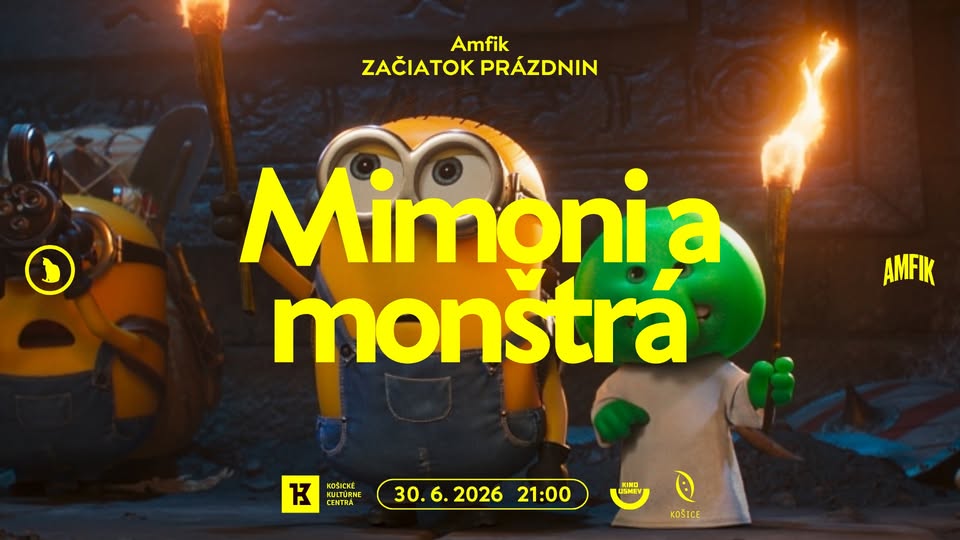 Začiatok prázdnin v Amfiku: MIMONI A MONŠTRÁ