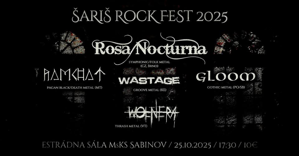 ŠARIŠ ROCK FEST 2025