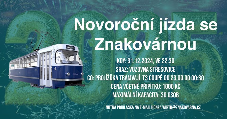 Novoroční jízda se Znakovárnou
