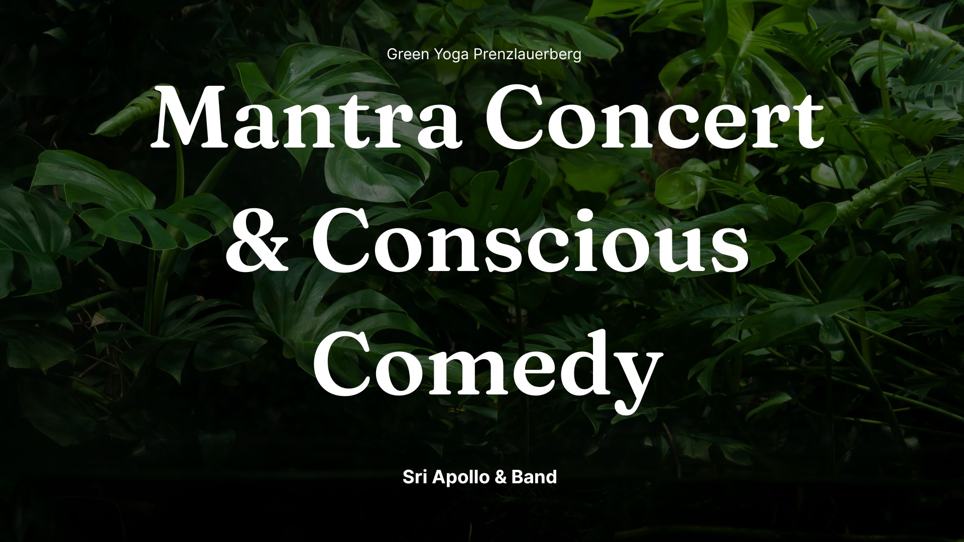 Mantra Concert by Sri & Band