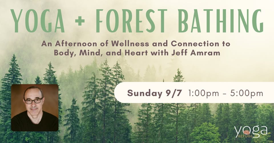 Yoga + Forest Bathing with Jeff Amram