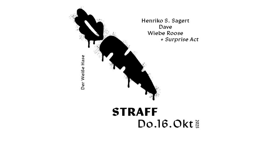 Straff / thursday Techno / 5€ until 1 AM