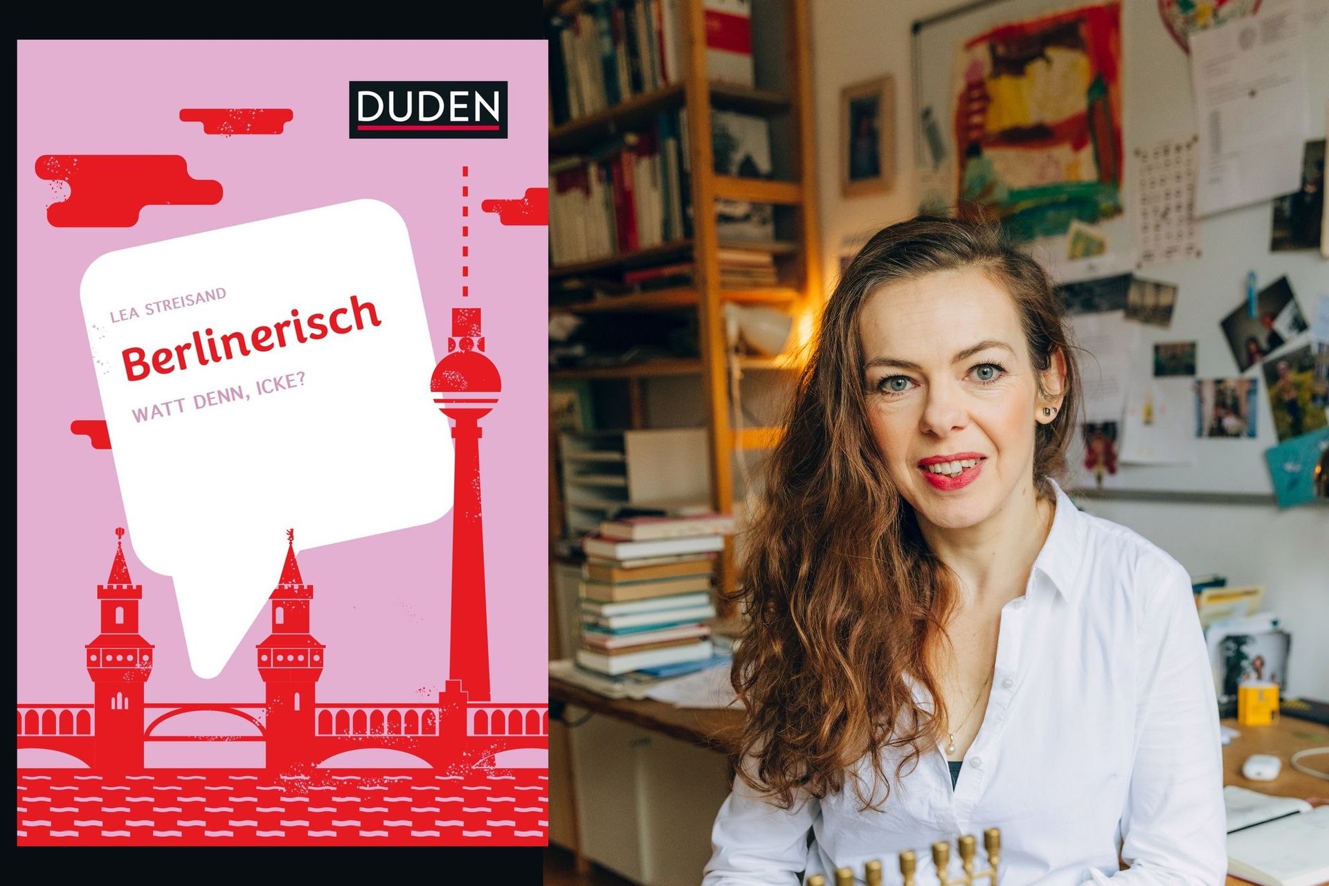 BUCHPREMIERE Lea Streisand "Berlinerisch - Watt denn, icke?" Moderation: Knut Elstermann