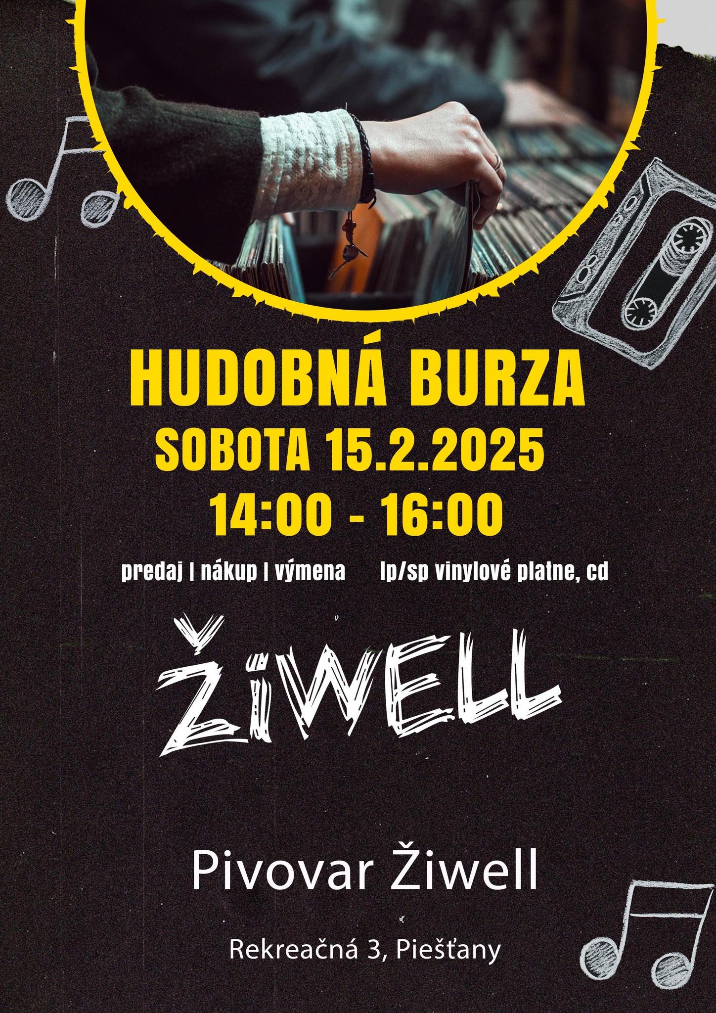 Vinylová burza Žiwell Piešťany