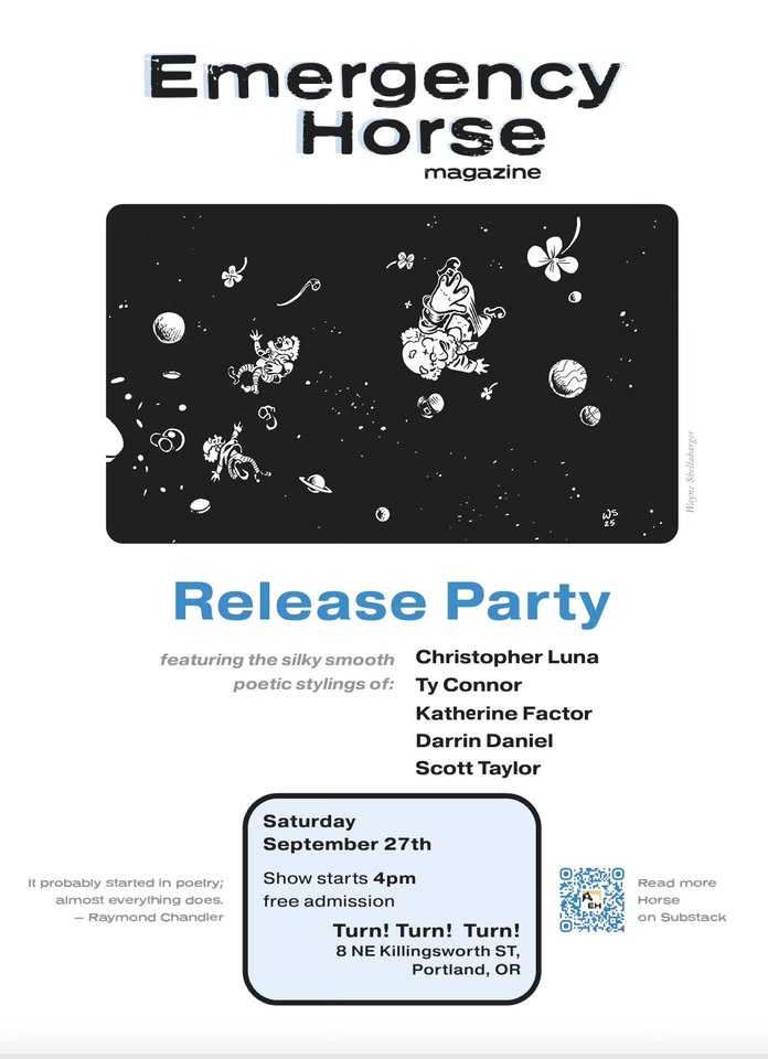 Emergency Horse Mag ~ Portland Launch