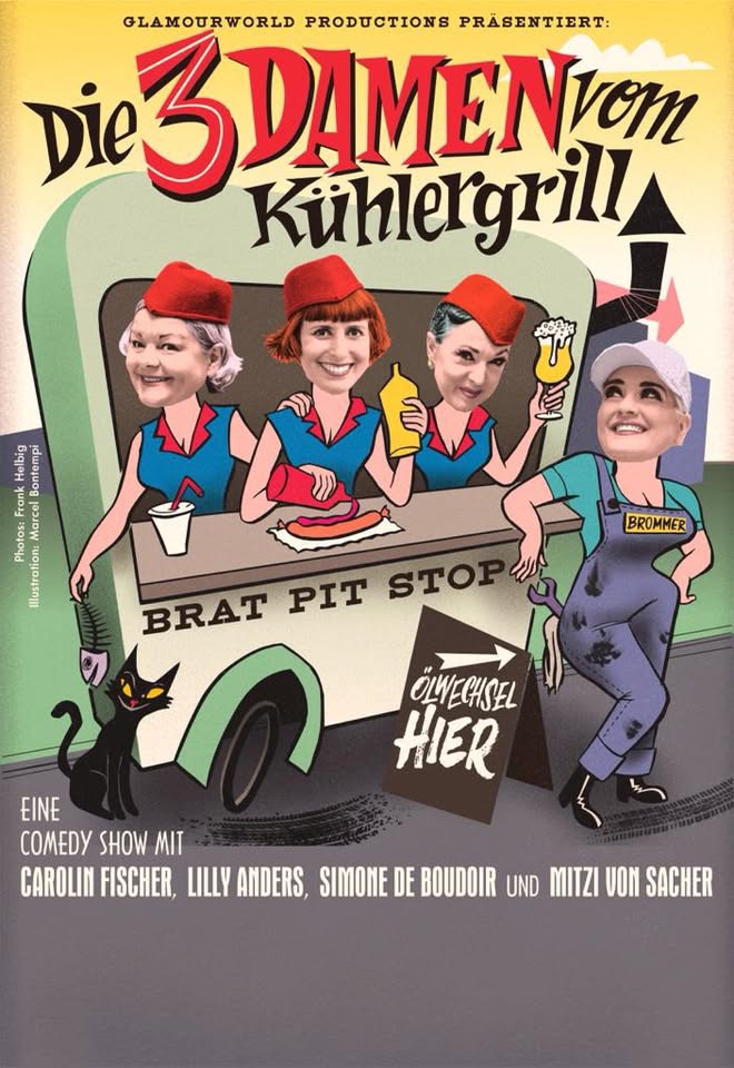 Die 3 Damen vom Kühlergrill