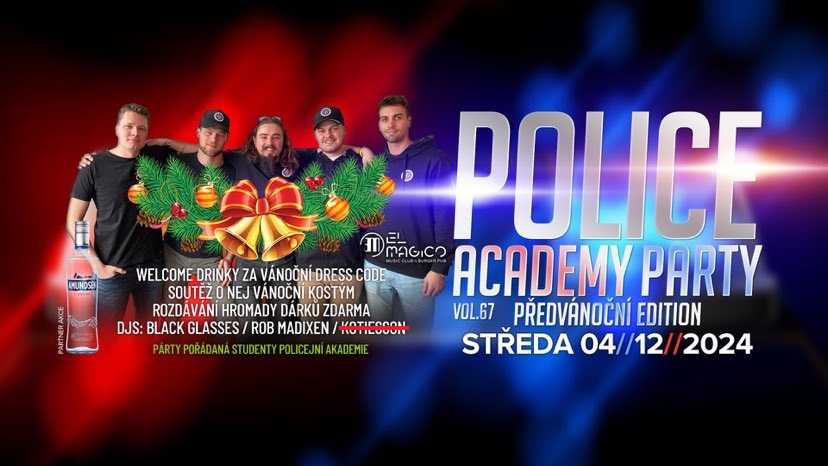 Police Academy Party vol. 67 - Předvánoční Edition