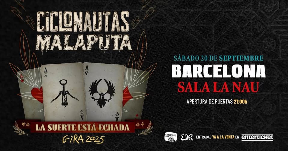 Ciclonautas y Malaputa en Barcelona