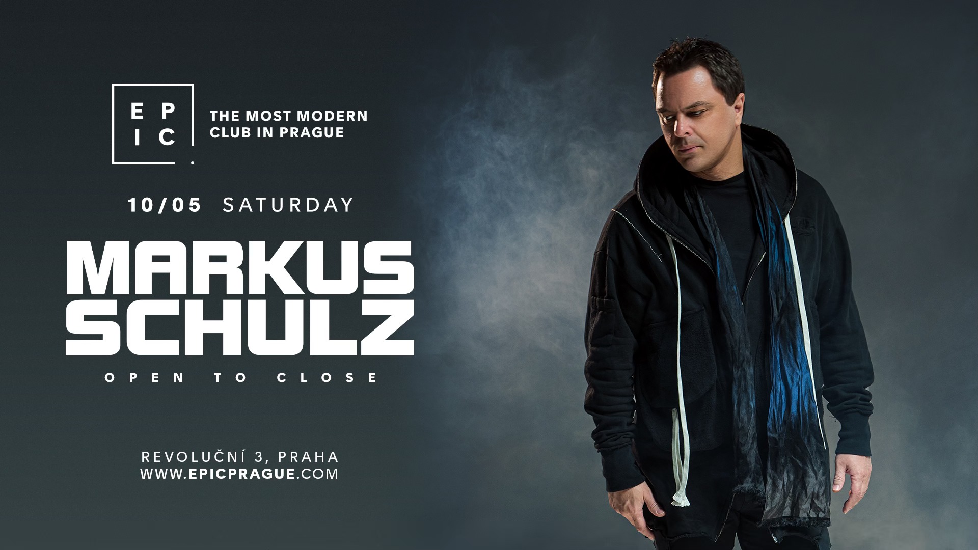 MARKUS SCHULZ - open to close → EPIC Prague