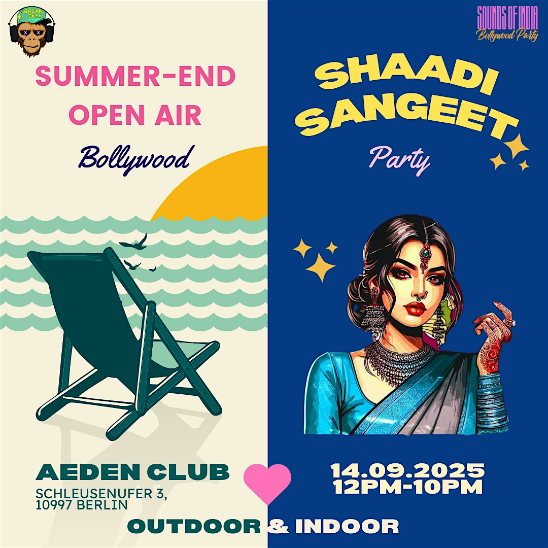 Open Air Summer-End x Shaadi Sangeet Party – Outdoor & Indoor Madness