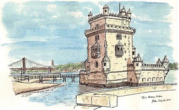 URBAN SKETCHING for beginners - Belém