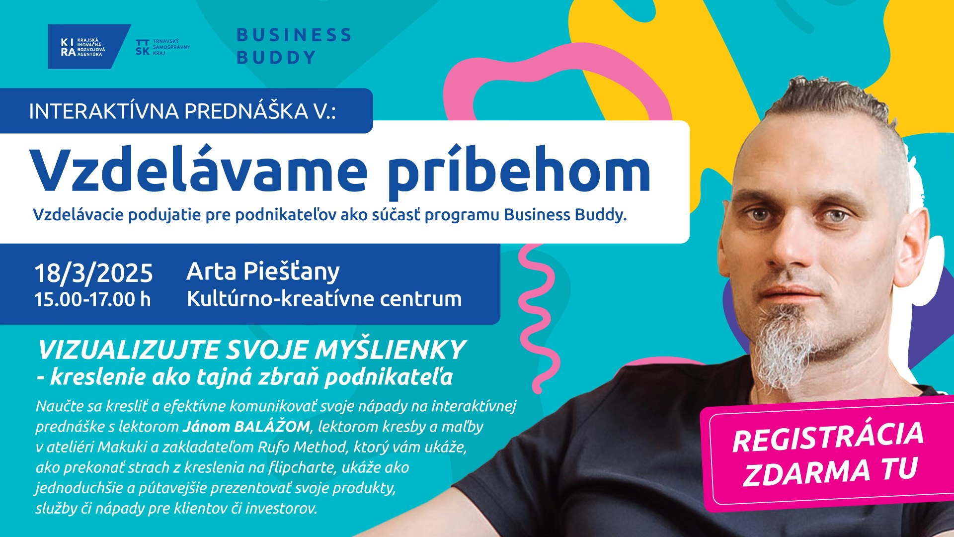 Interaktívna prednáška: Vizualizujte svoje myšlienky