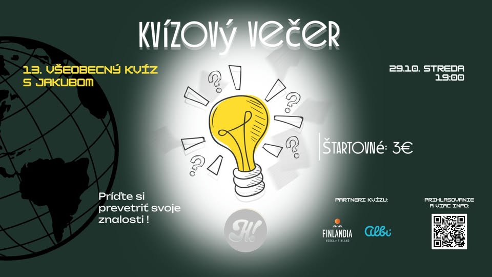 13. Všeobecný kvíz