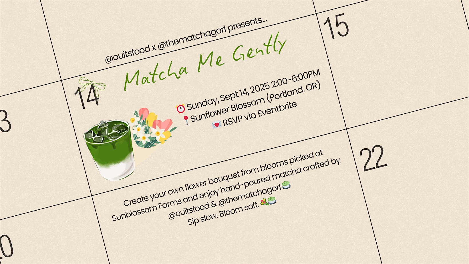 Matcha Me Gently