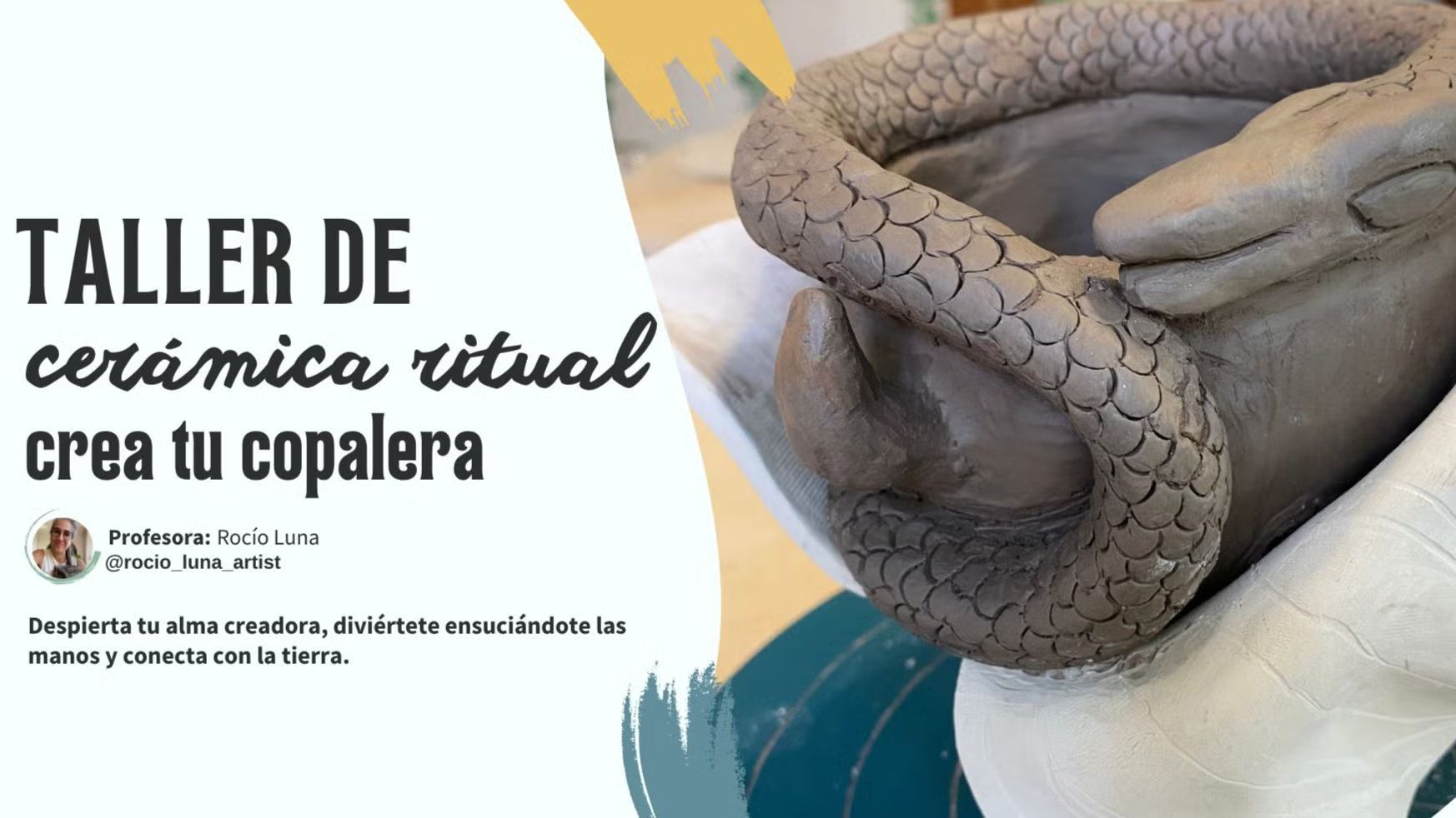 Cerámica ritual: Crea tu Copalera