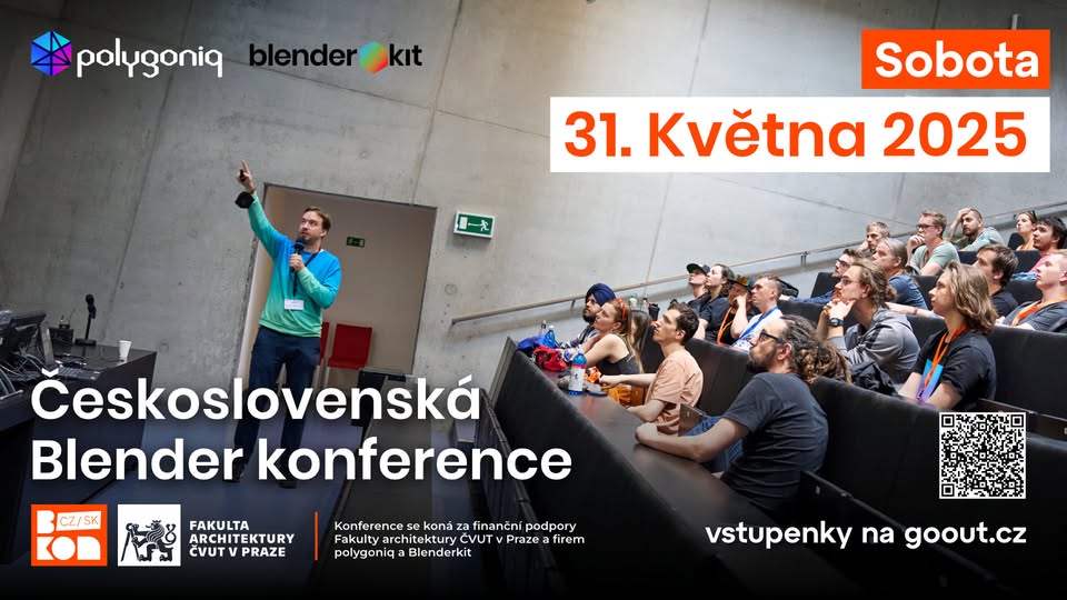 BKON25 - československá Blender Konference