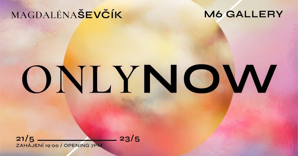 Magdaléna Ševčík - výstava Only now.