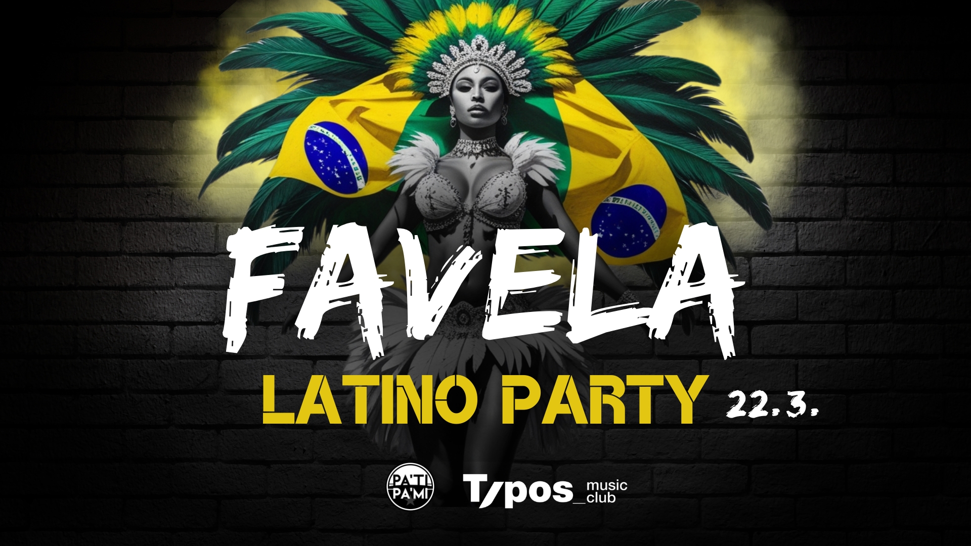 Favela Latino Party - PaTi PaMi - Typos Music Club, Brno - 22.3.
