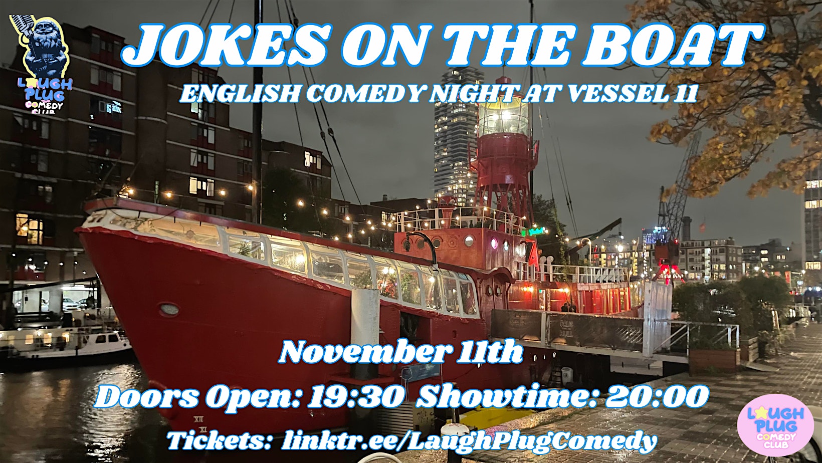 Jokes on the Boat: Stand-Up Comedy in English
