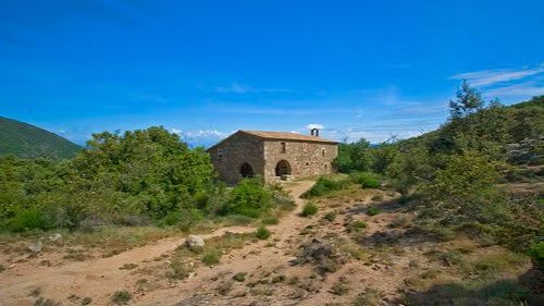 🚗🥾🌳 MARE DE DEU DE L'EROLA Y EL PONT DEL NOGUER DESDE VILADRAU 🌳🥾🚗