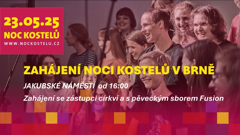 Zahájení noci kostelů v Brně