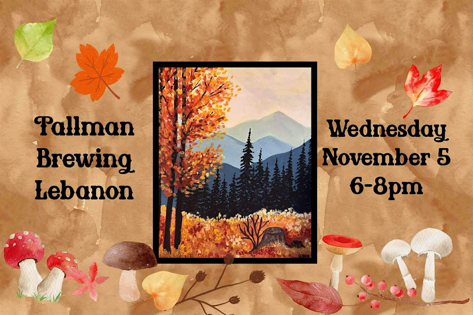 Paint'n'Brews at Tallman Brewing