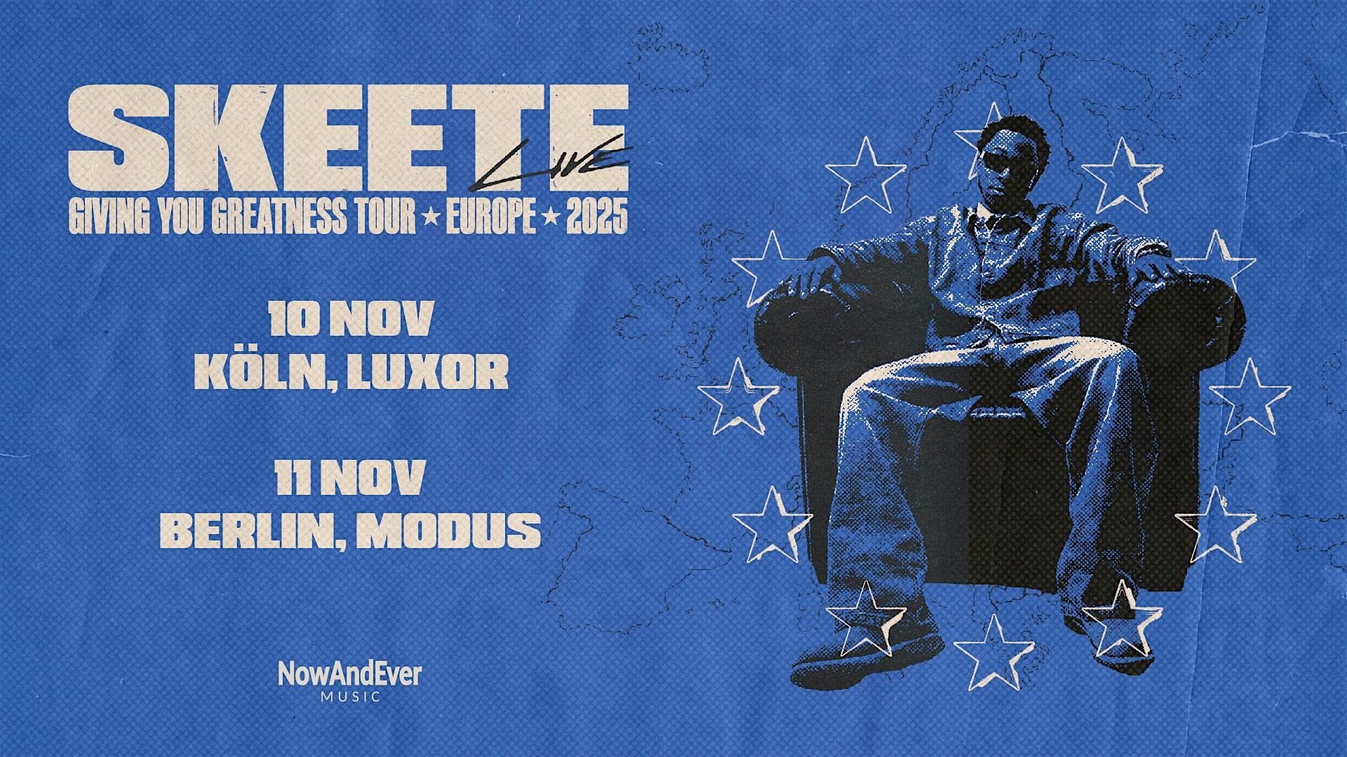 SKEETE live in Berlin "Giving You Greatness" Tour