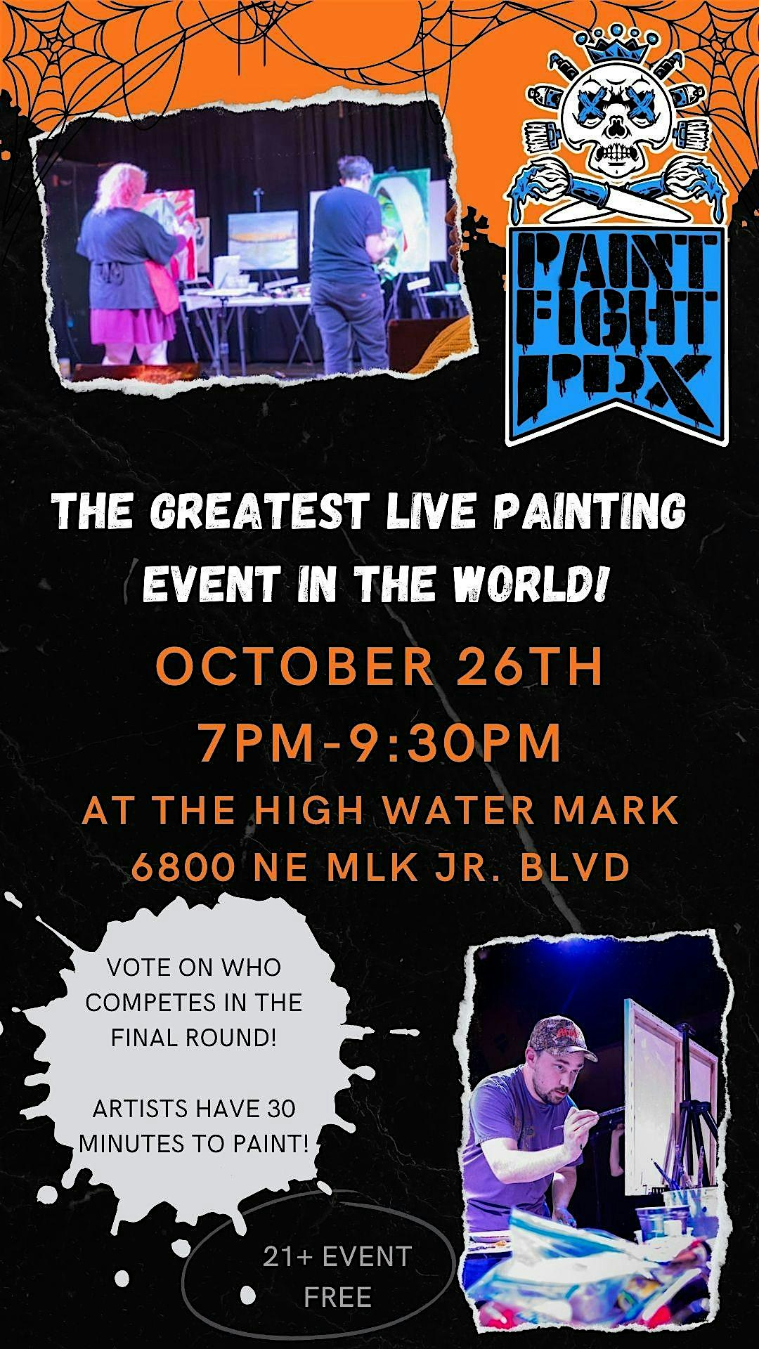 Paint Fight PDX  October
