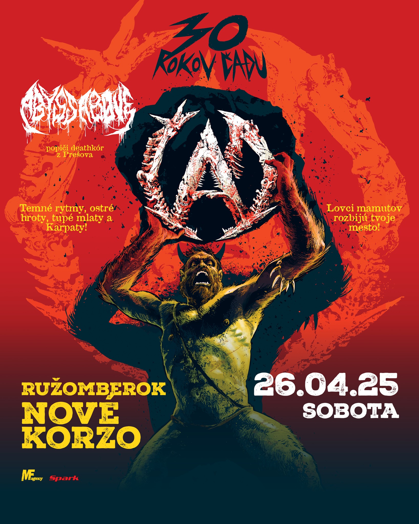 30 rokov ČADU tour NOVÉ KORZO Ružomberok