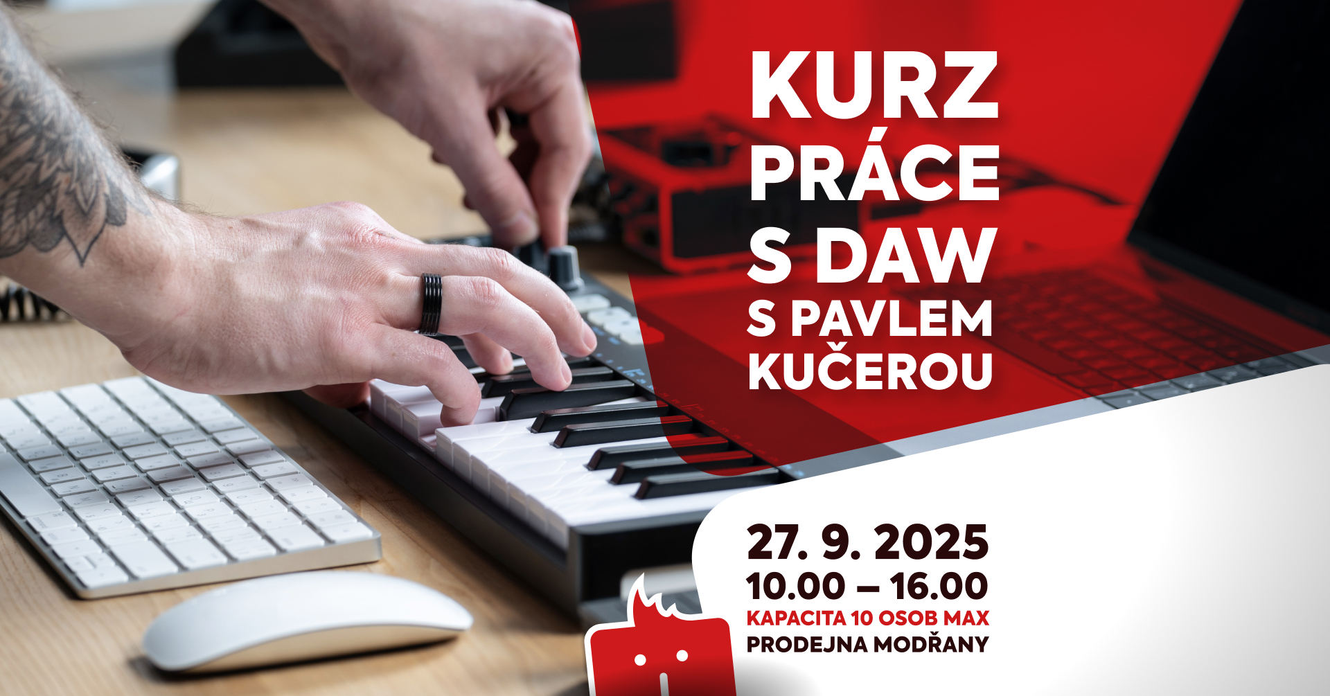 Kurz práce s DAW s Pavlem Kučerou