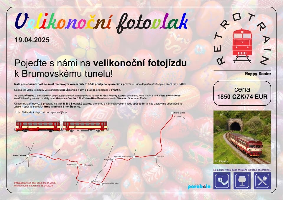 Velikonoční fotovlak