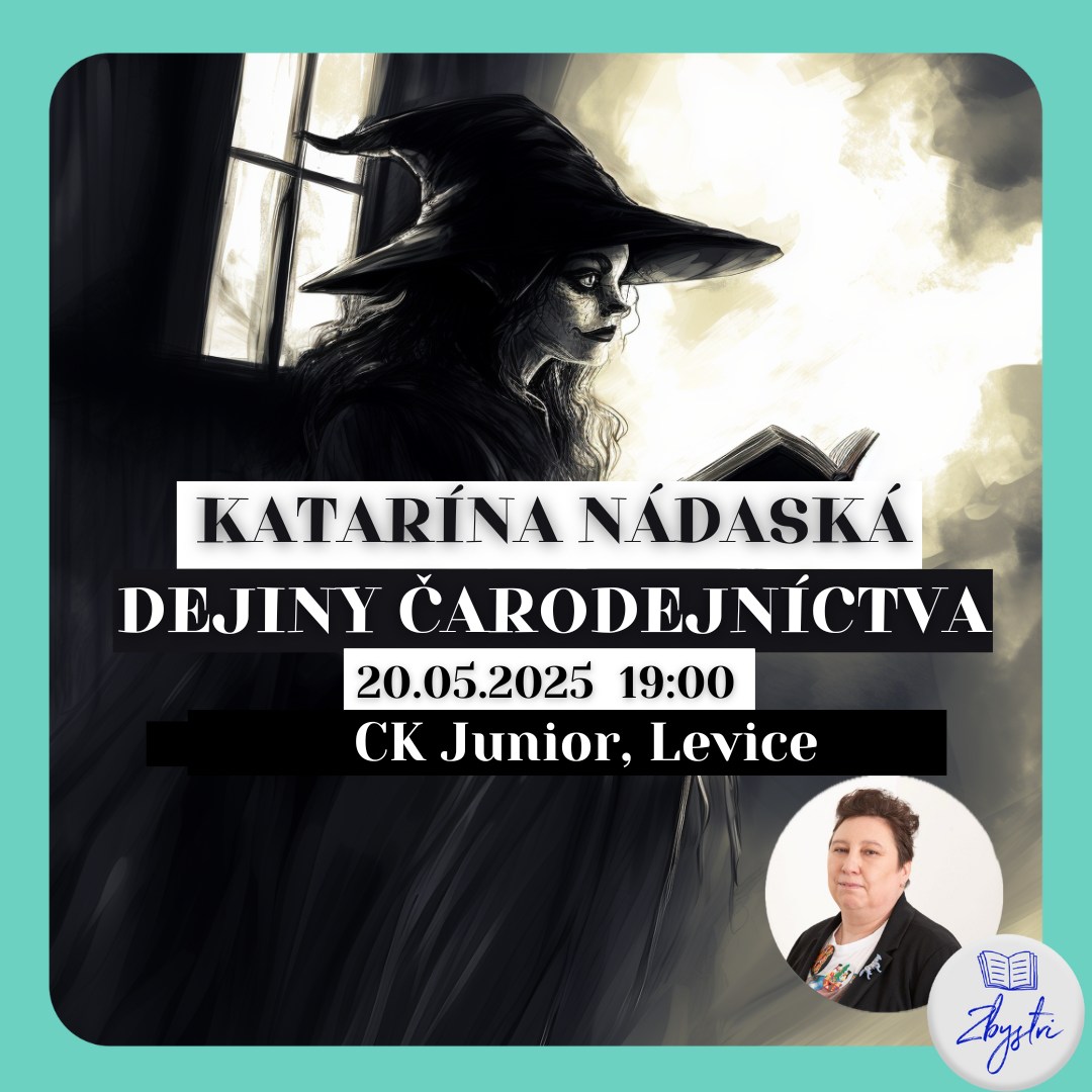 Katarína Nádaská: Dejiny čarodejníctva | Levice
