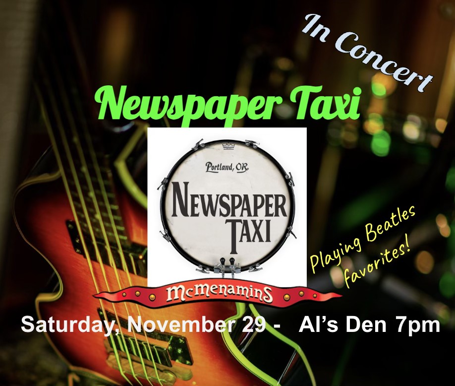 Newspaper Taxi Live at Al's Den