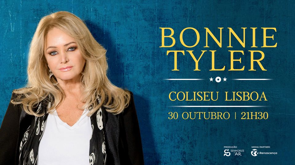 BONNIE TYLER – Coliseu Lisboa | 30 outubro