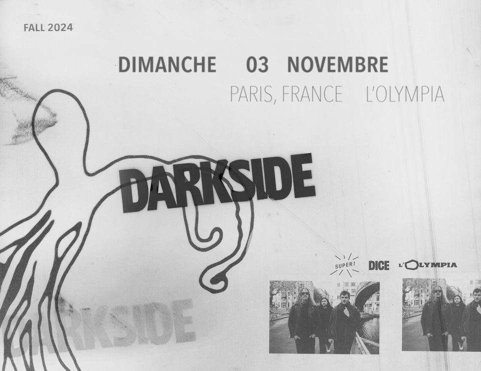 Super! — DARSKSIDE à L'Olympia le 3 novembre 2024