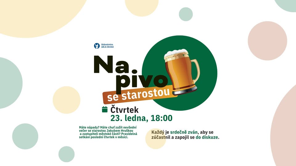 Na pivo se starostou 23. 1.