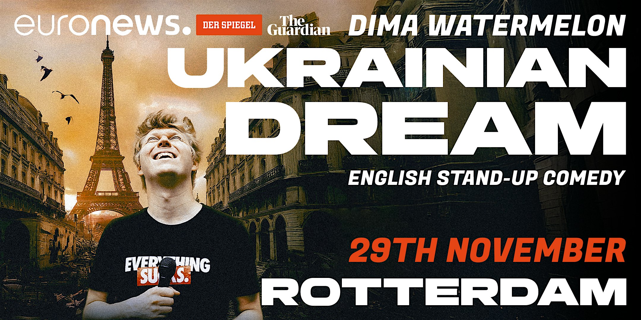Ukrainian Dream: An Inspirational Stand-Up Comedy Show in Rotterdam