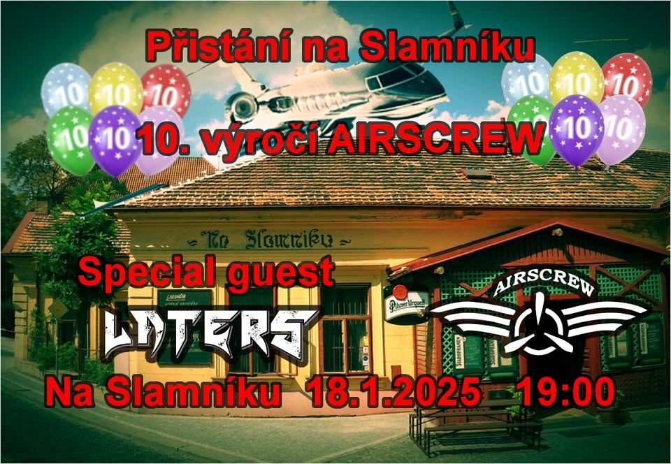 AIRSCREW - 10 LET NA SCÉNĚ!