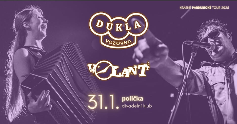 Volant a Dukla vozovna v Poličce
