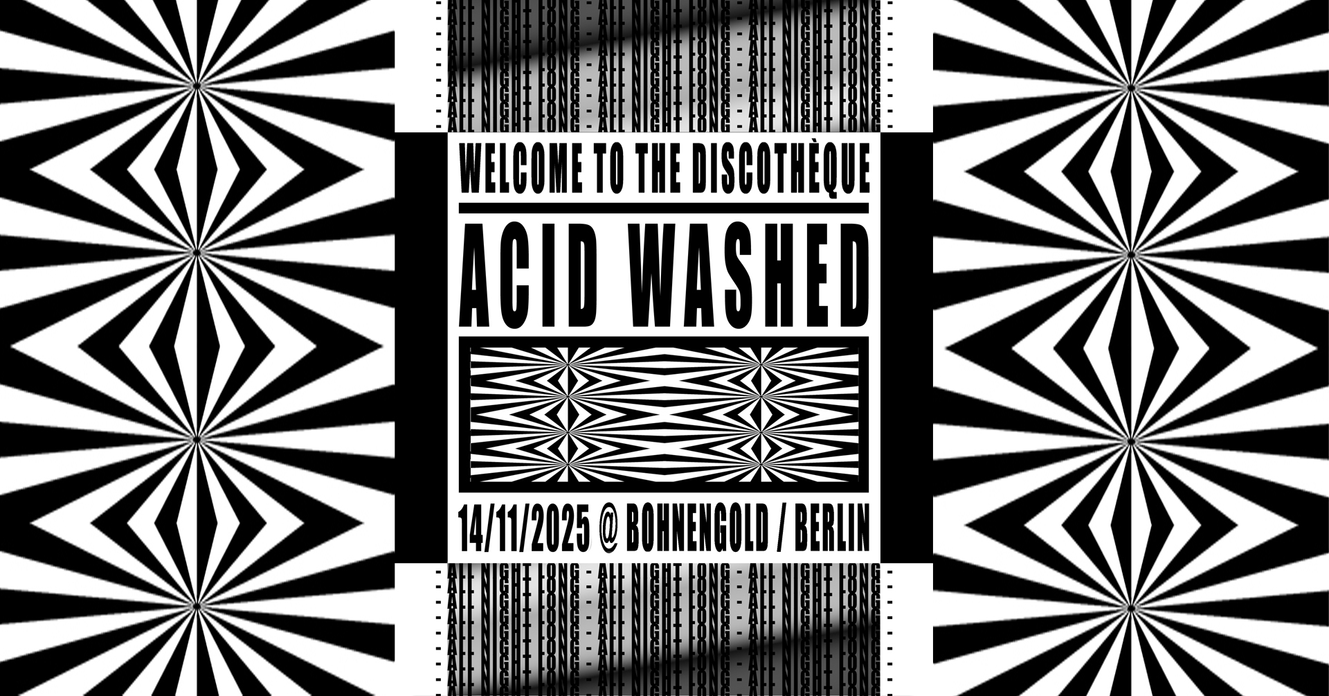 WELCOME TO THE DISCOTHÈQUE