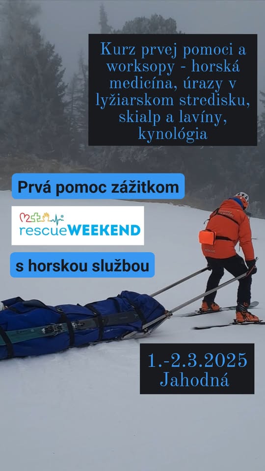 rescueWEEKEND s horskou službou