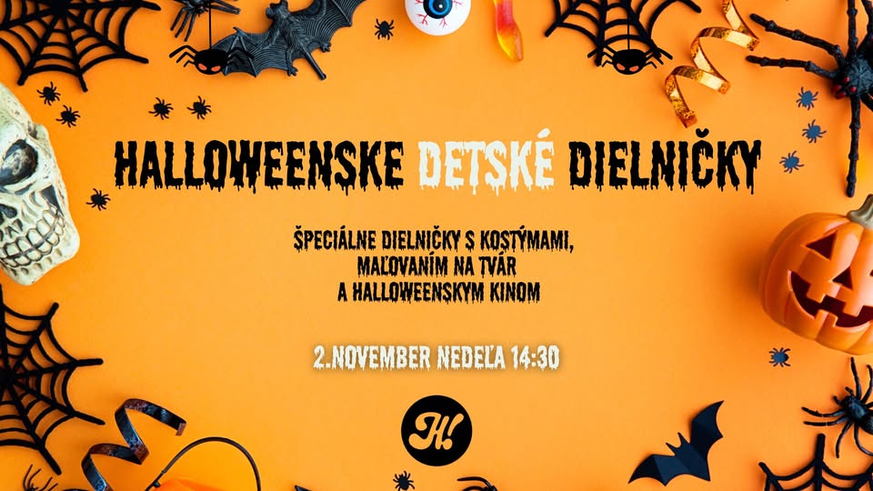 Halloweenske detské dielničky