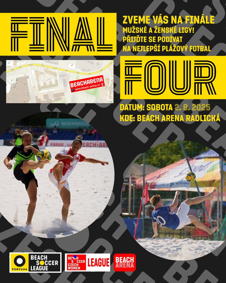FINAL FOUR 2025 | Fortuna Beach Soccer League + Beach Soccer Liga žen