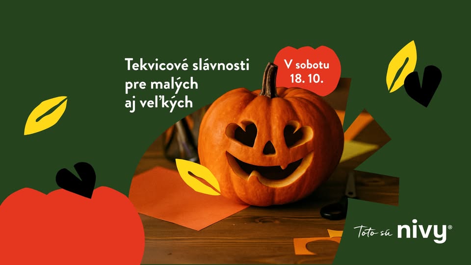 Tekvicové slávnosti na Nivách sú späť! 🎃